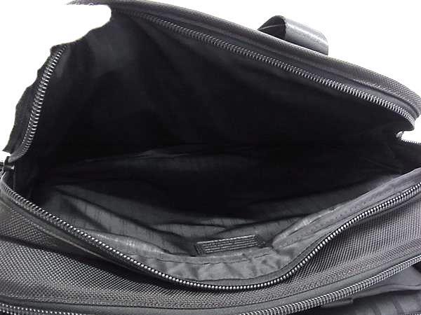 美品 TUMI トゥミ ビジネスバッグ ALPHA アルファ T-Pass アット・ア・グランス オーガナイザー 2WAY ブリーフケース 26531DH ブラック ナイロン レザー メンズ
