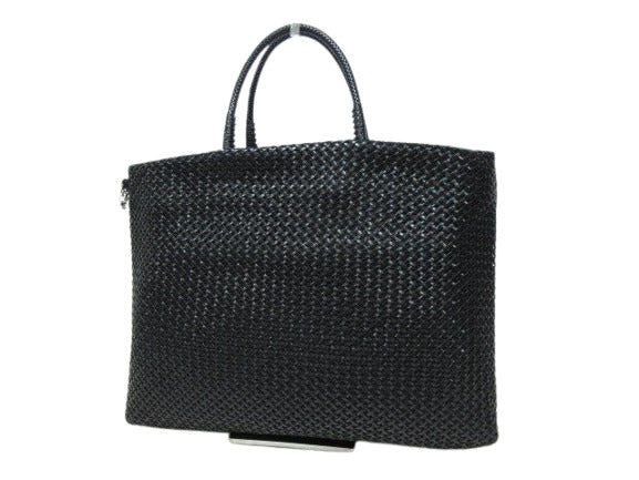 超美品 ANTEPRIMA アンテプリマ ハンドバッグ イントレッチオ ブラック PVCワイヤー レディース