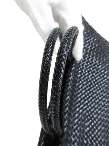 超美品 ANTEPRIMA アンテプリマ ハンドバッグ イントレッチオ ブラック PVCワイヤー レディース