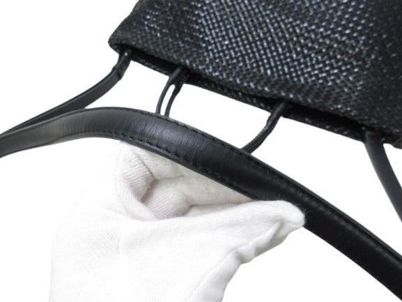 超美品 ANTEPRIMA アンテプリマ ハンドバッグ イントレッチオ ブラック PVCワイヤー レディース