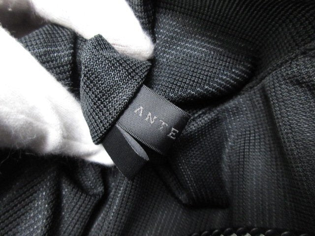 超美品 ANTEPRIMA アンテプリマ ハンドバッグ イントレッチオ ブラック PVCワイヤー レディース