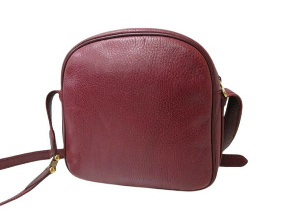 Cartier カルティエ ショルダーバッグ マストライン - ボルドー レザー レディース