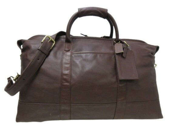 COACH コーチ ボストンバッグ 0502 ダークブラウン レザー ユニセックス