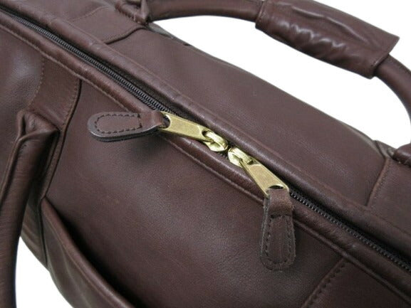 COACH コーチ ボストンバッグ 0502 ダークブラウン レザー ユニセックス