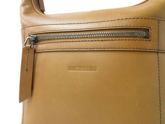 美品 GUCCI グッチ ハンドバッグ - 001 4299 ライトブラウン レザー レディース