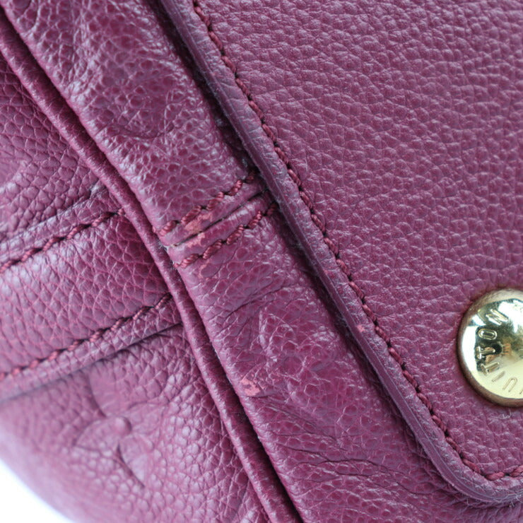 美品 LOUIS VUITTON ルイ ヴィトン スピーディー25 バンドリエール モノグラムアンプラント ハンドバッグ M40764 レザー オロール パープル系 ゴールド金具 2WAY ショルダーバッグ ビトン