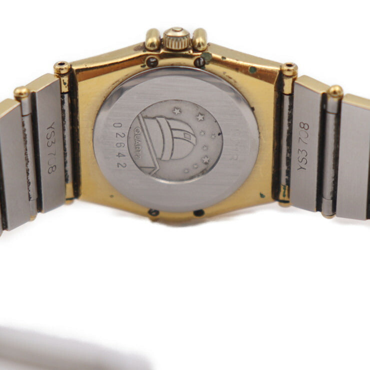 OMEGA オメガ コンステレーション ミニ 腕時計 5313 ステンレススチール ゴールド シルバー 2針 クオーツ レディース