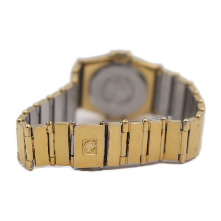 OMEGA オメガ コンステレーション ミニ 腕時計 5313 ステンレススチール ゴールド シルバー 2針 クオーツ レディース