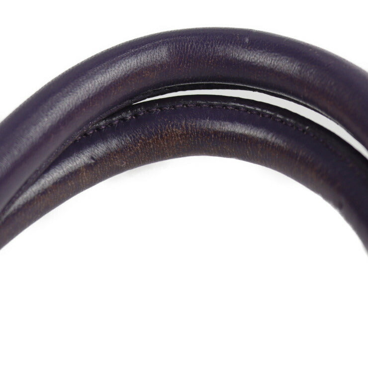 PRADA プラダ ハンドバッグ BN1728 ナイロン レザー ヴァイオレット ゴールド金具 トートバッグ フリル