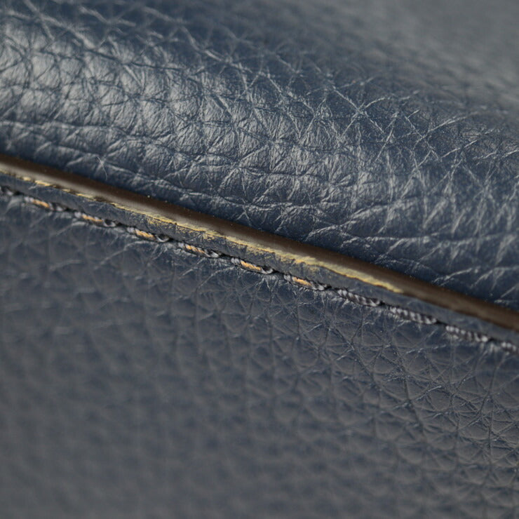 超美品 Michael Kors マイケルコース JET SET ITEM トートバッグ 35H7GTTT9L レザー ネイビー系 ゴールド金具 ショルダーバッグ