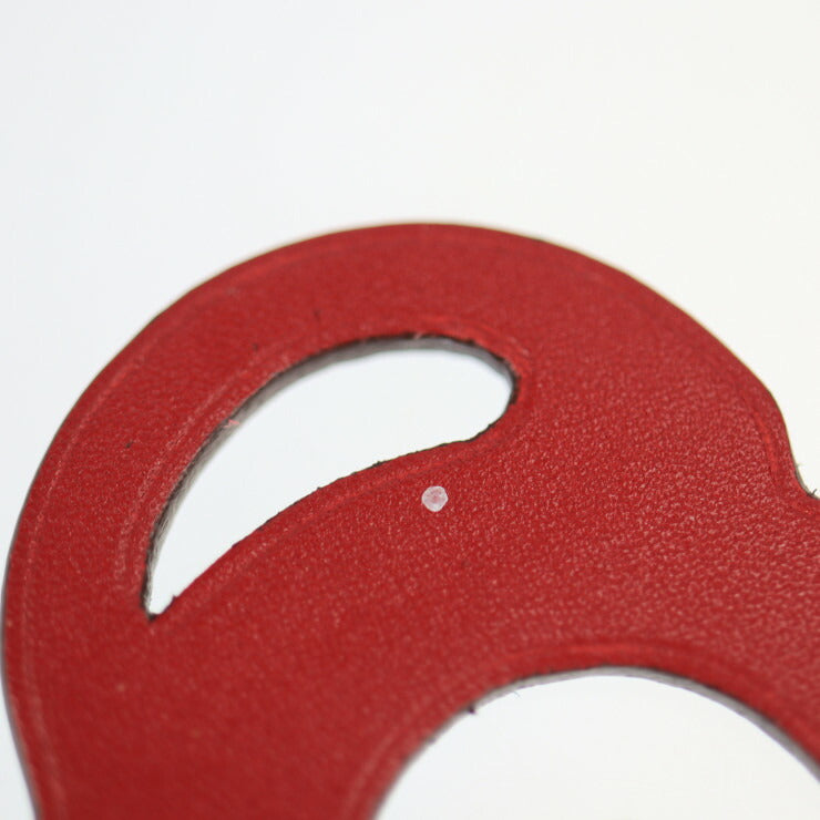 超美品 HERMES エルメス シューズアクセサリー サル プティ アッシュ その他ファッション雑貨 H1064328 ヴォースイフト ヴォーエプソン ボルドー系 ライトブルー系 モンキー 猿モチーフ