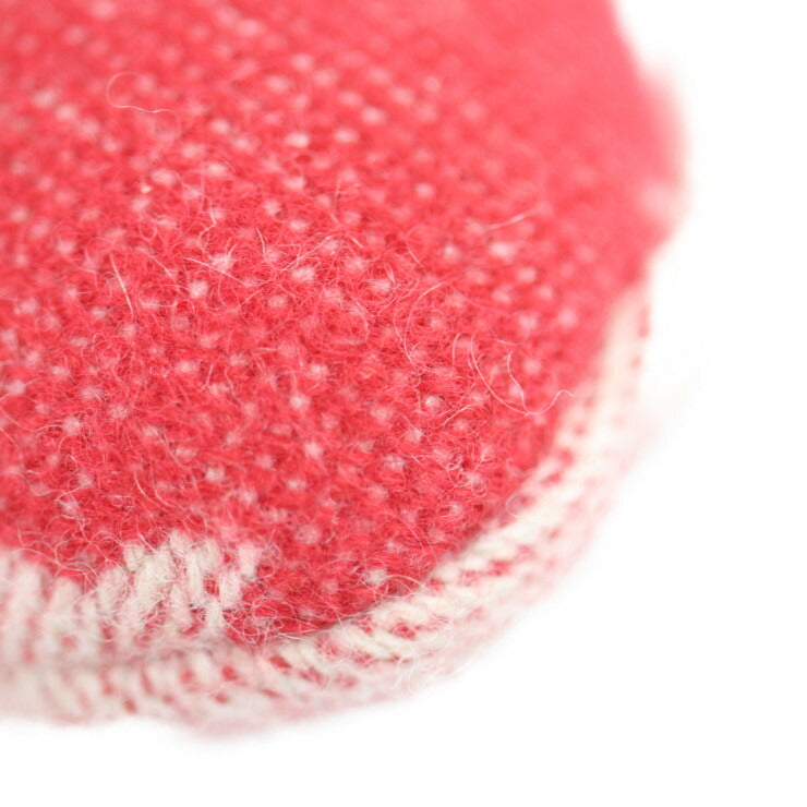 超美品 HERMES エルメス エルプルシュ 馬 シュバル ぬいぐるみ 102694M カシミヤ100％ ルージュ スター 星柄 ベビー用ぬいぐるみ