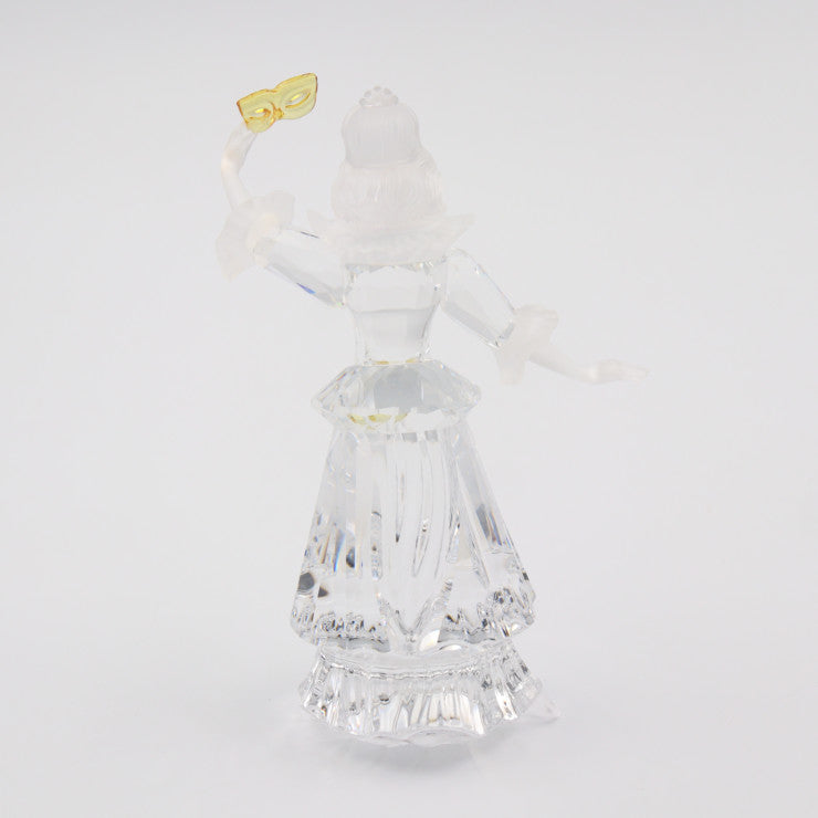 新古未使用展示品 SWAROVSKI スワロフスキー COLUMBINE コロンバイン マスカレード インテリア 242032 クリスタルガラス クリア レッド イエロー 2000年 SCS会員限定品 オブジェ フィギュリン 置物