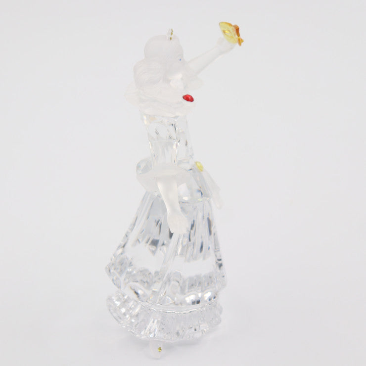 新古未使用展示品 SWAROVSKI スワロフスキー COLUMBINE コロンバイン マスカレード インテリア 242032 クリスタルガラス クリア レッド イエロー 2000年 SCS会員限定品 オブジェ フィギュリン 置物