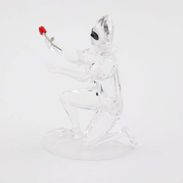 新古未使用展示品 SWAROVSKI スワロフスキー HARLEQUIN ハーレクイン マスカレード インテリア 254044 クリスタルガラス クリア レッド ブラック グリーン 2001年 SCS会員限定品 オブジェ フィギュリン 置物