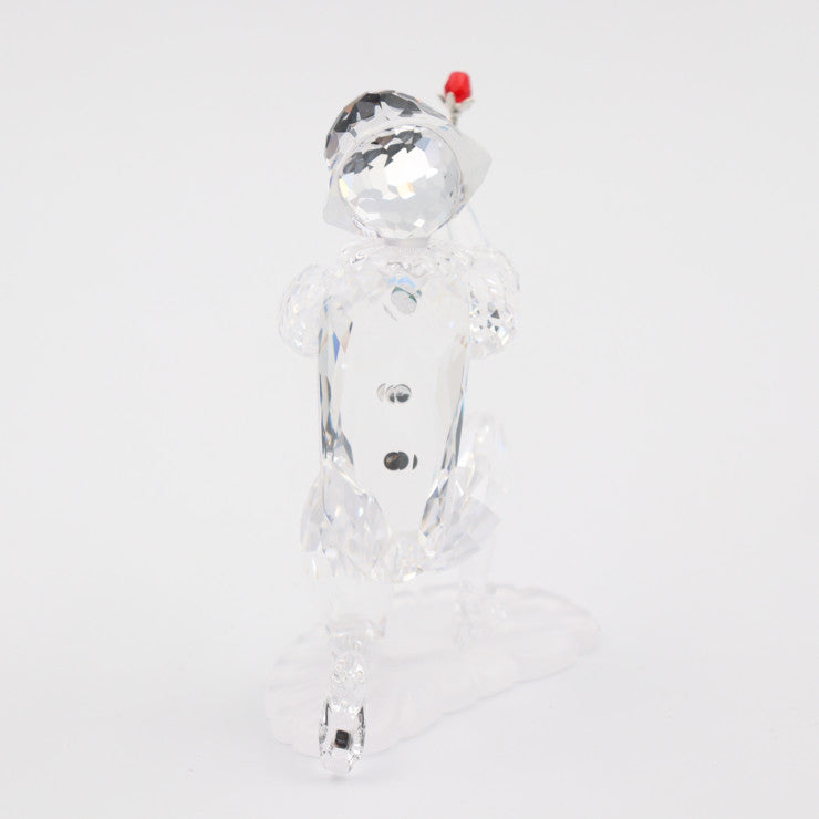 新古未使用展示品 SWAROVSKI スワロフスキー HARLEQUIN ハーレクイン マスカレード インテリア 254044 クリスタルガラス クリア レッド ブラック グリーン 2001年 SCS会員限定品 オブジェ フィギュリン 置物