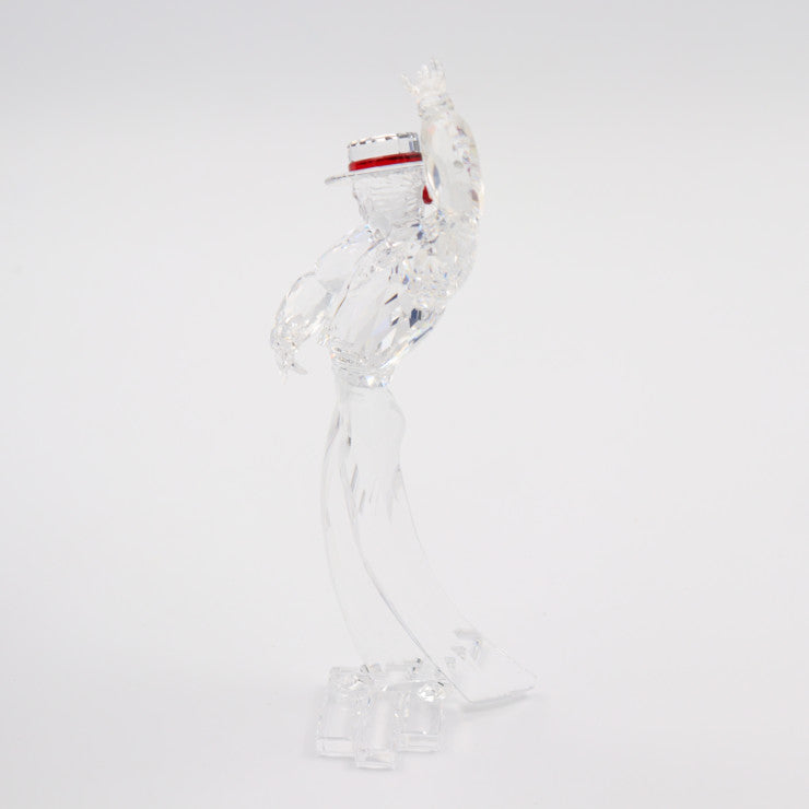 新古未使用展示品 SWAROVSKI スワロフスキー ANTONIO アントニオ マジックオブダンス インテリア 606441 クリスタルガラス クリア レッド 2003年 SCS会員限定品 オブジェ フィギュリン 置物