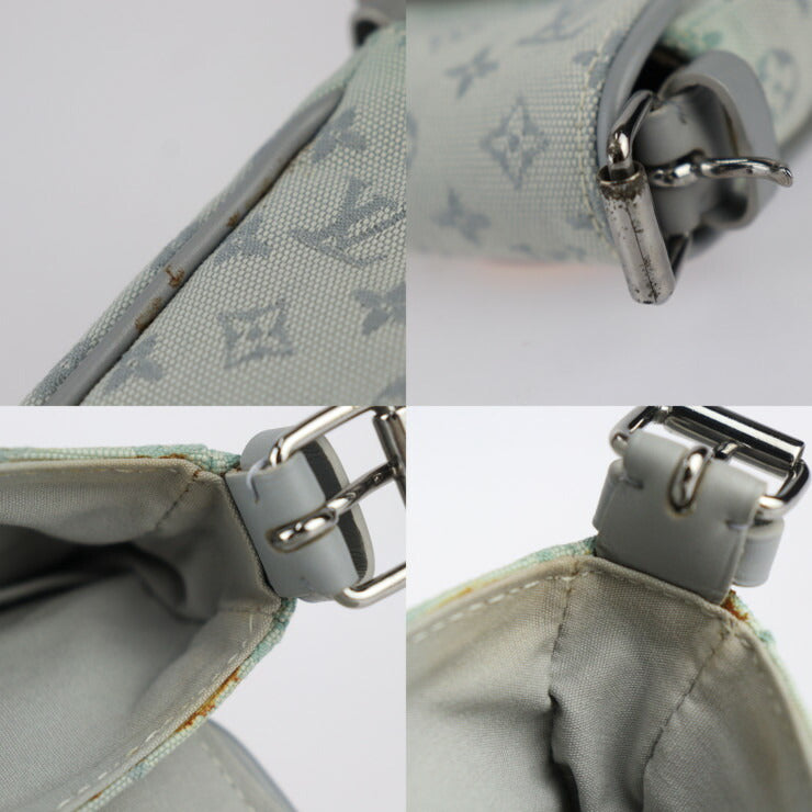 LOUIS VUITTON ルイ ヴィトン コント ドゥ フェ ミュゼット モノグラムミニ ショルダーバッグ M92279 キャンバス レザー グレー系 マルチカラー シルバー金具 クロスボディ ビトン