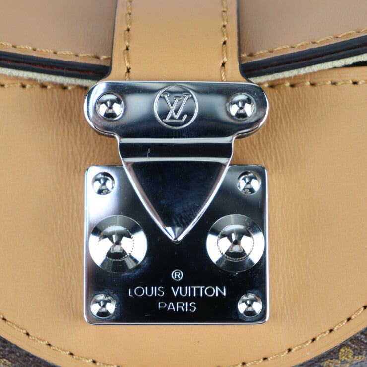 超美品 LOUIS VUITTON ルイ ヴィトン ダッフルバッグ モノグラム ハンドバッグ M52276 トランスフォームド・モノグラム ブラウン シルバー金具 2WAY ショルダーバッグ
