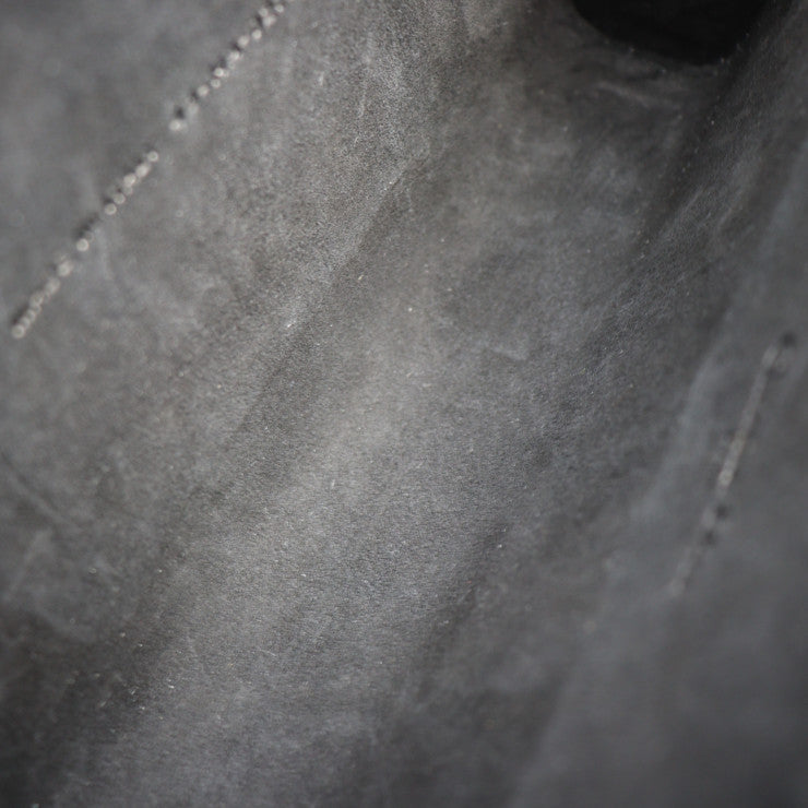 新古未使用展示品 Christian Dior クリスチャンディオール カロ ダブルポーチ ショルダーバッグ S7431UBAE レザー ブラック ゴールド金具 2WAY セカンドバッグ クラッチバッグ