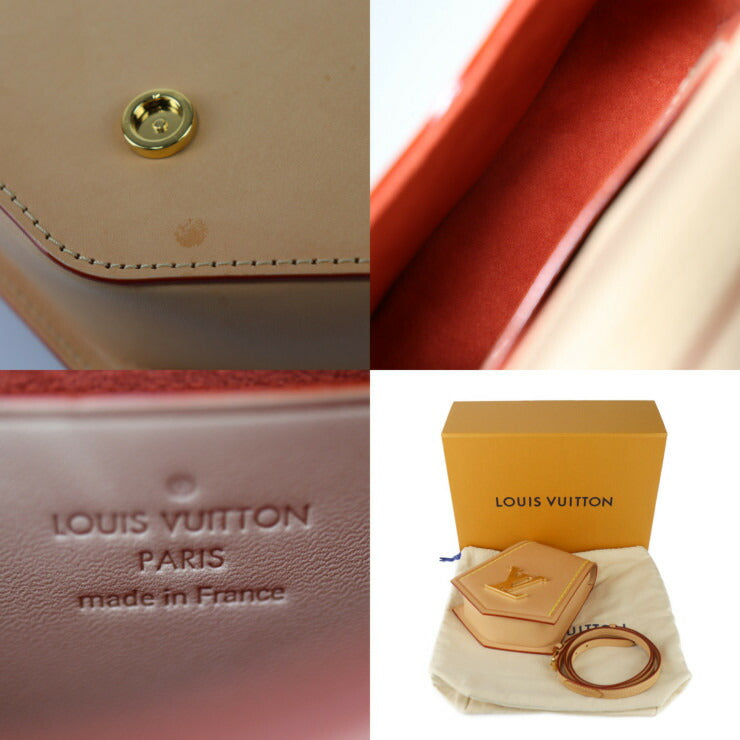 美品 LOUIS VUITTON ルイ ヴィトン キーベルXL PM ショルダーバッグ M22368 レザー ベージュ系 ゴールド金具 ビトン