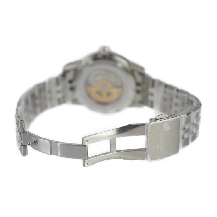 新品未使用展示品 SEIKO セイコー PRESAGE プレサージュ クラフツマンシップ 腕時計 SARX105 ステンレススチール シルバー 琺瑯白文字盤 自動巻き デイト 6R55-00D0