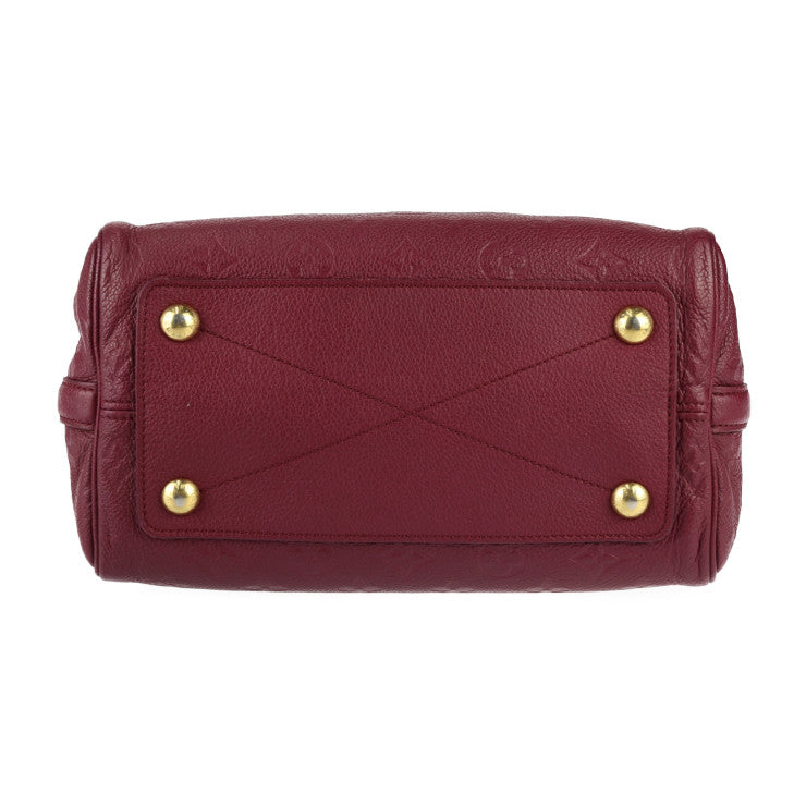 美品 LOUIS VUITTON ルイ ヴィトン スピーディ バンドリエール25 モノグラムアンプラント ハンドバッグ M40764 レザー オロール ゴールド金具 2WAY ショルダーバッグ ミニボストン