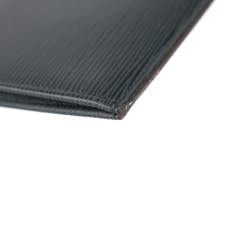 美品 LOUIS VUITTON ルイ ヴィトン ポシェットジュールGM エピ セカンドバッグ M64154 レザー ブルーマリーヌ シルバー金具 L字ファスナー クラッチバッグ ポーチ ビトン