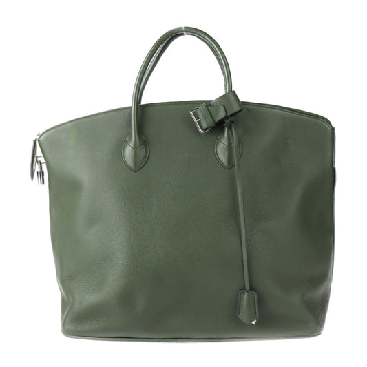 美品 LOUIS VUITTON ルイ ヴィトン ロックイットGM ハンドバッグ トリヨンレザー カーキ系 シルバー金具 トートバッグ